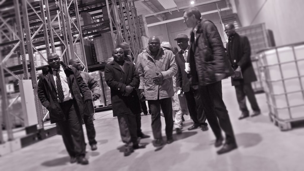 Visite de ministre Kokou et la delegation beninoise chez dr. deppe a Kempen - photo matthias hoelkeskamp pour takkanon